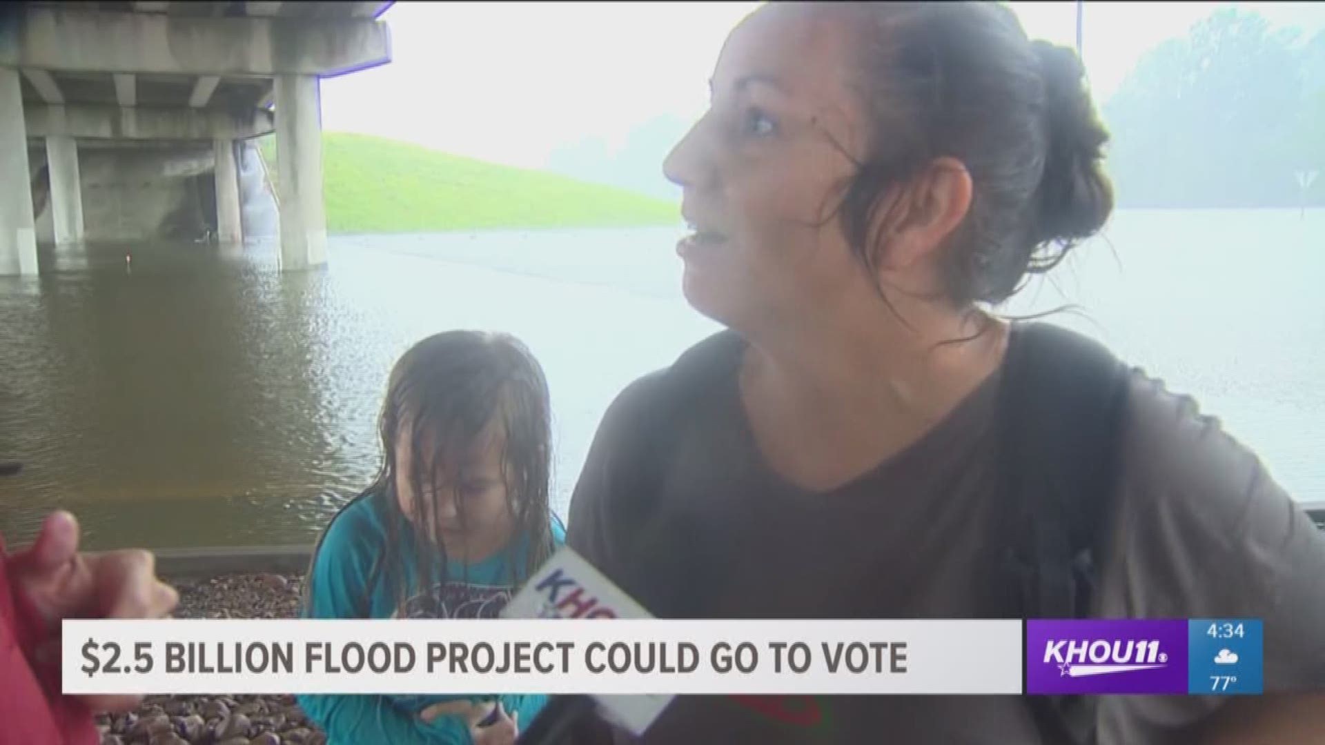 Harris County voters could soon decide whether to spend up to $2.5 billion on flood control projects.