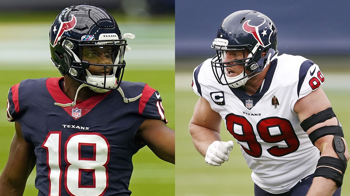 JJ Watt among Texans that could be traded as NFL deadline looms