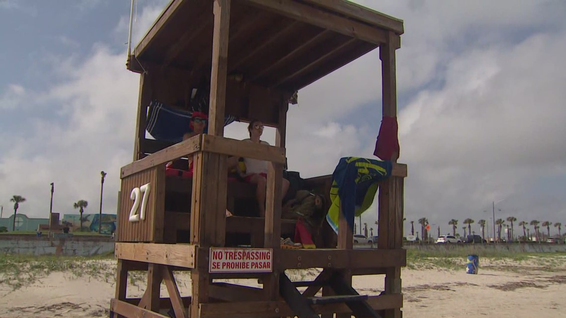 Galveston's Beach Patrol encourages swimmers to stay close to lifeguard