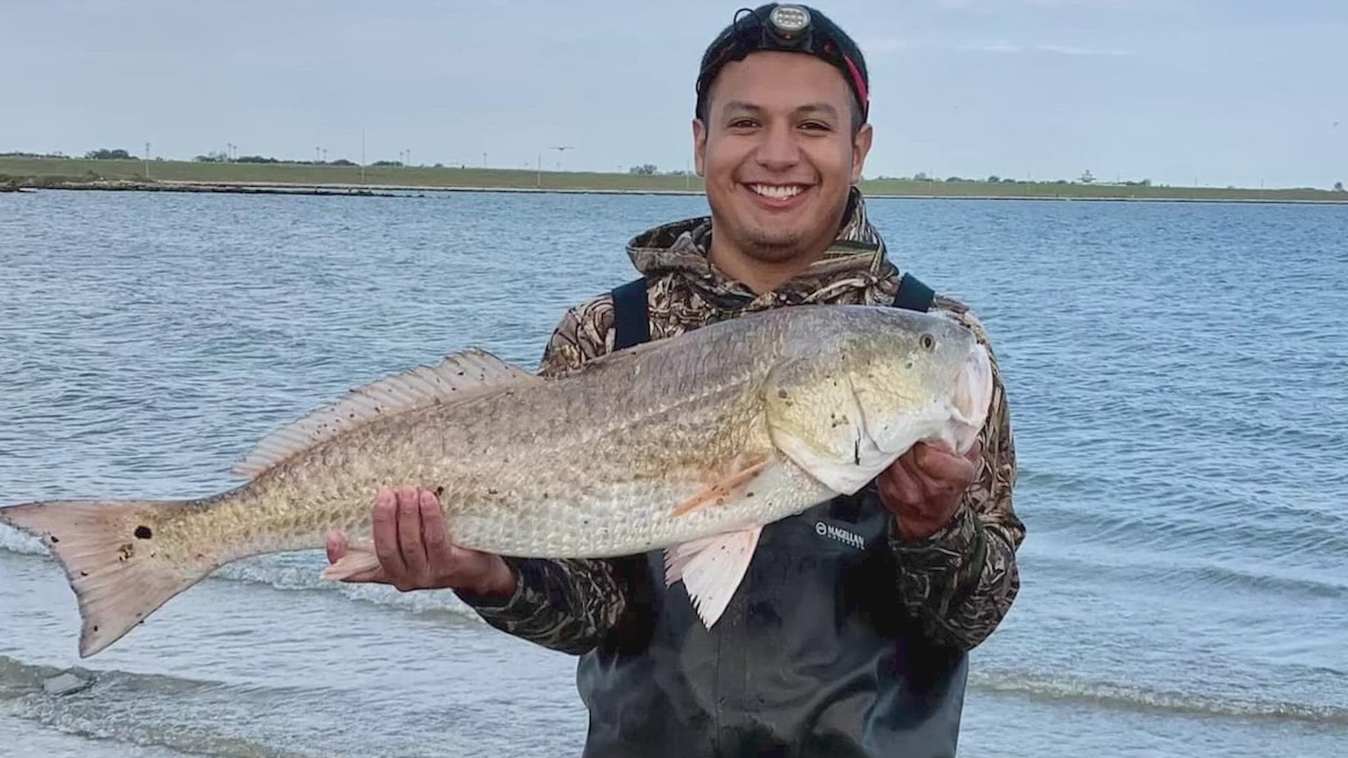 Ricardo Vega, 27, was alone in a Toyota sedan when he stopped at the stop sign, Houston police said. They believe the shots came from a tan or beige Chevy pickup.
