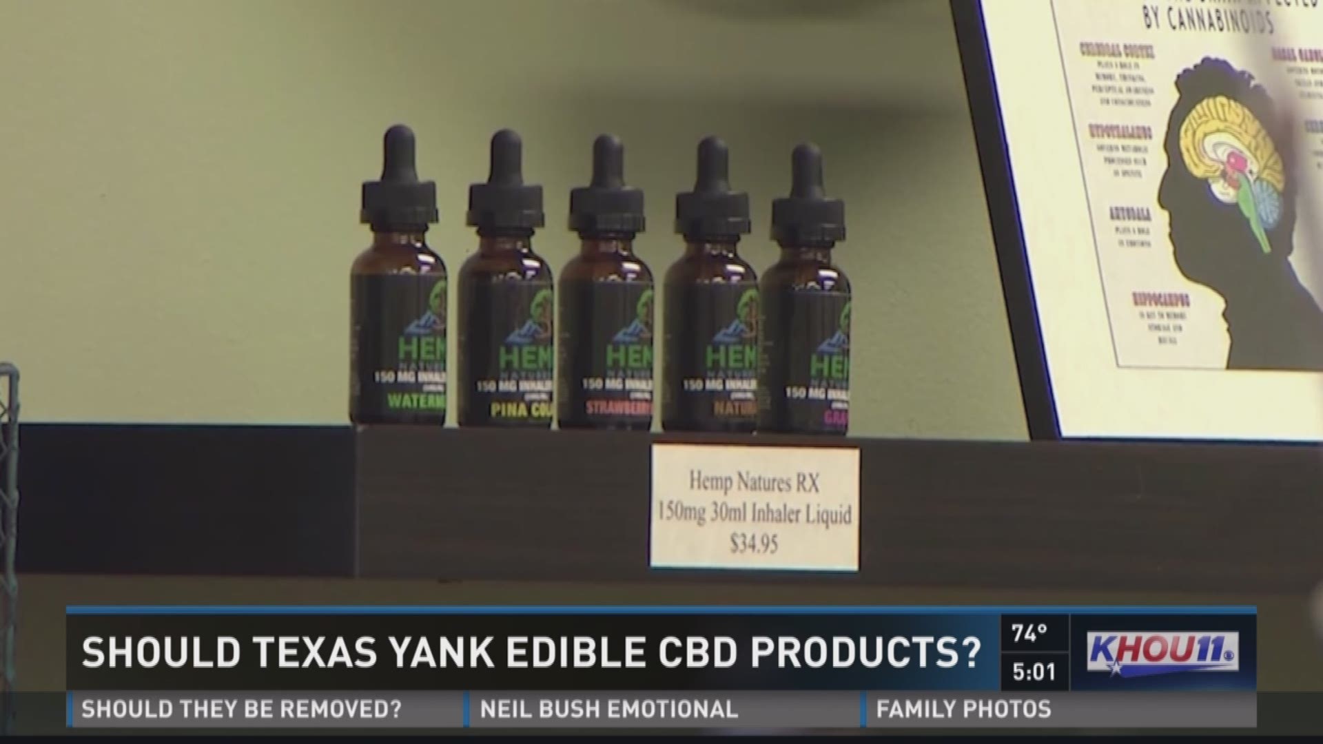 Monday is the final day CBD advocates can write to the state to try to save their oils.