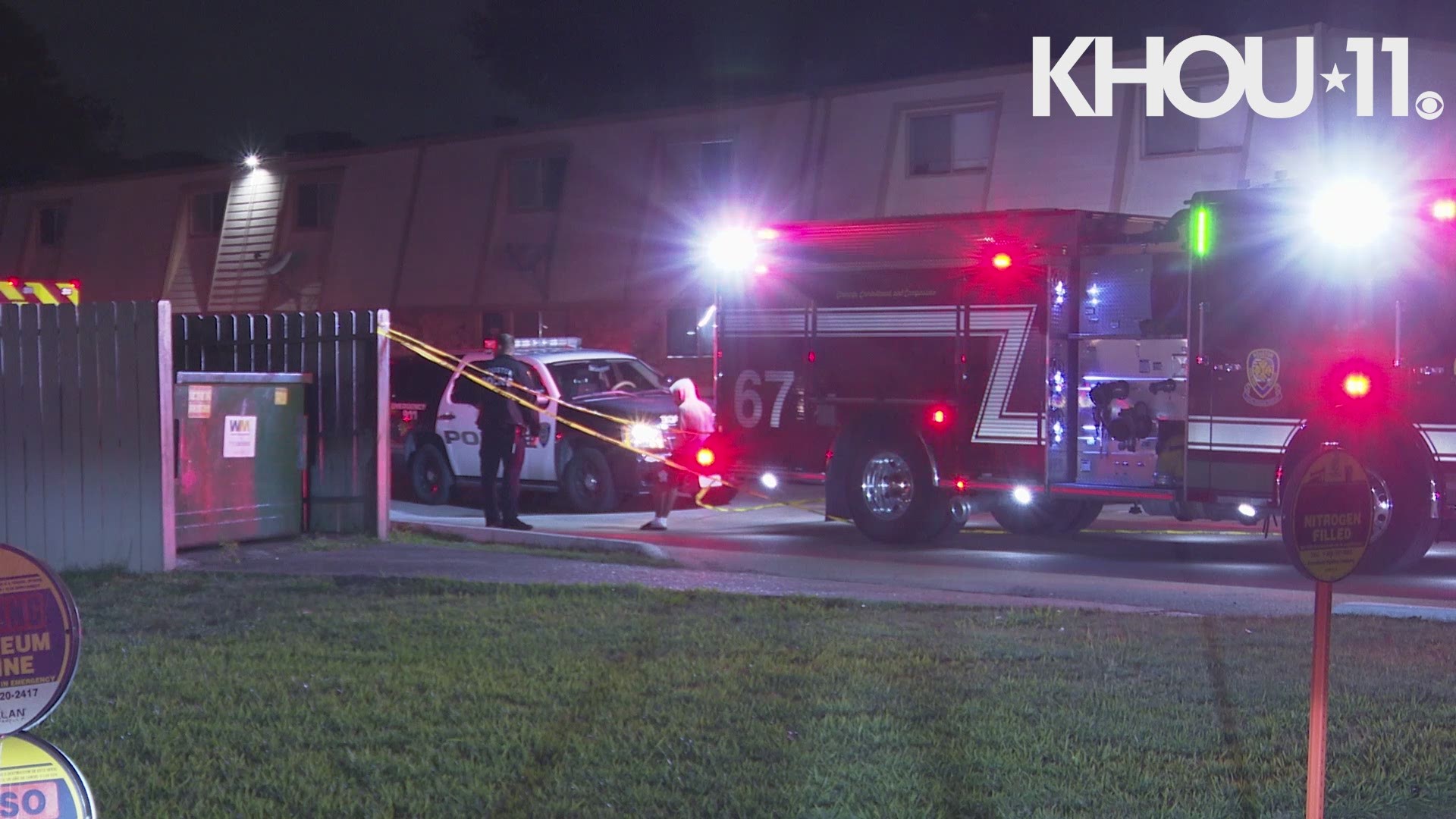 Houston Police are investigating after a shooting that left one man dead Thursday night in north Houston.
