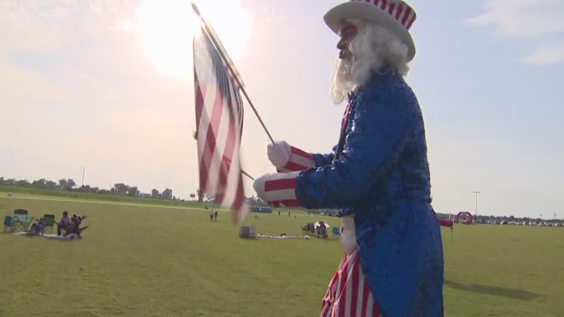Thousands of people gathered to have fun in Sugar Land for the Fourth of July.