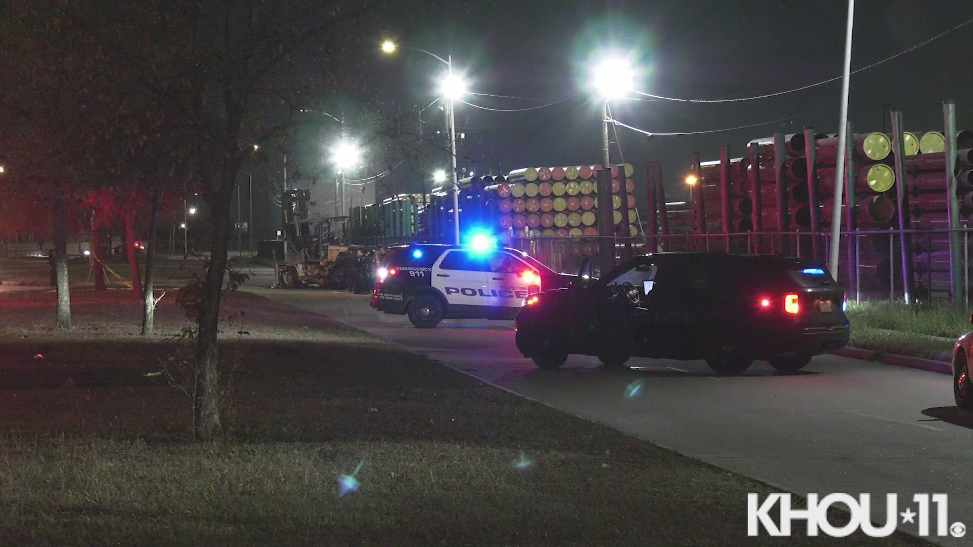 Two people died in a crash on the south side of Houston.