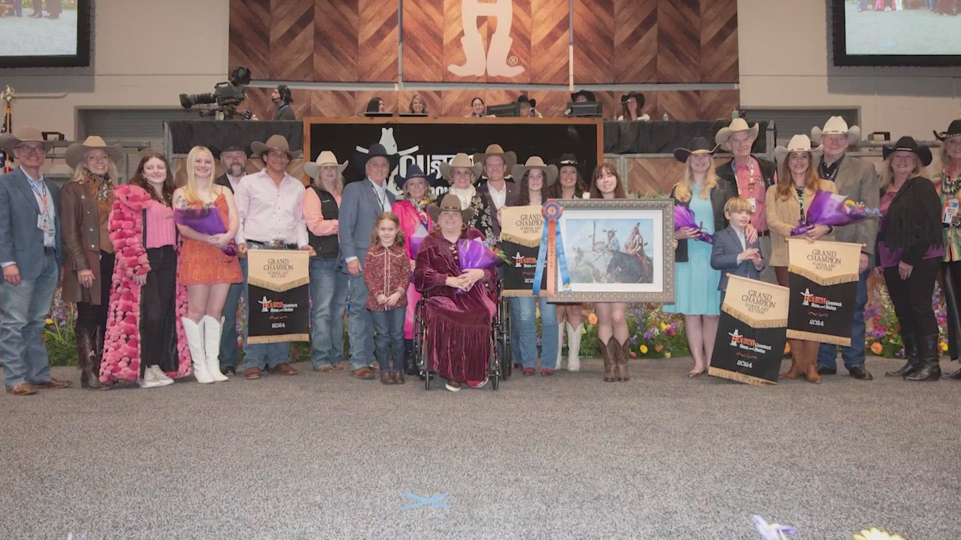 Emotions ran high as four record-setting purchases were made at the Houston Livestock Show and Rodeo Junior Market Lamb and Goat Auction.