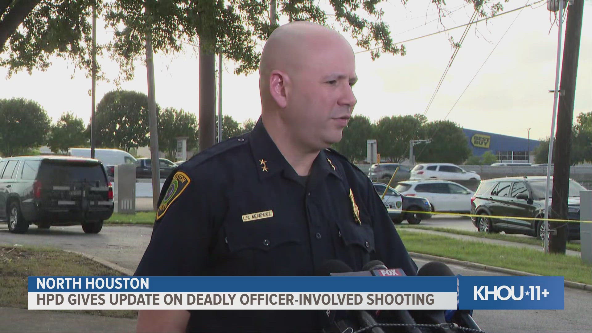 HPD gives update on deadly officer-involved shooting in north Houston ...