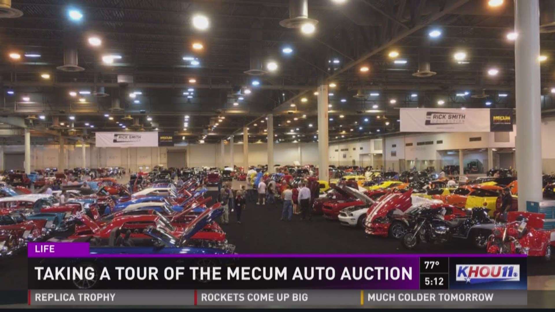 A tour through the Mecum Auction at NRG Center