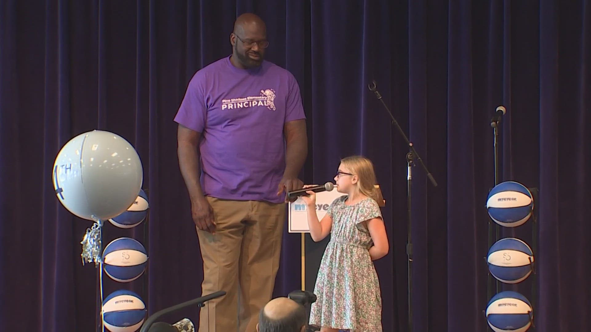 Shaquille O'Neal was stressing the importance of eye safety ahead of the upcoming solar eclipse.