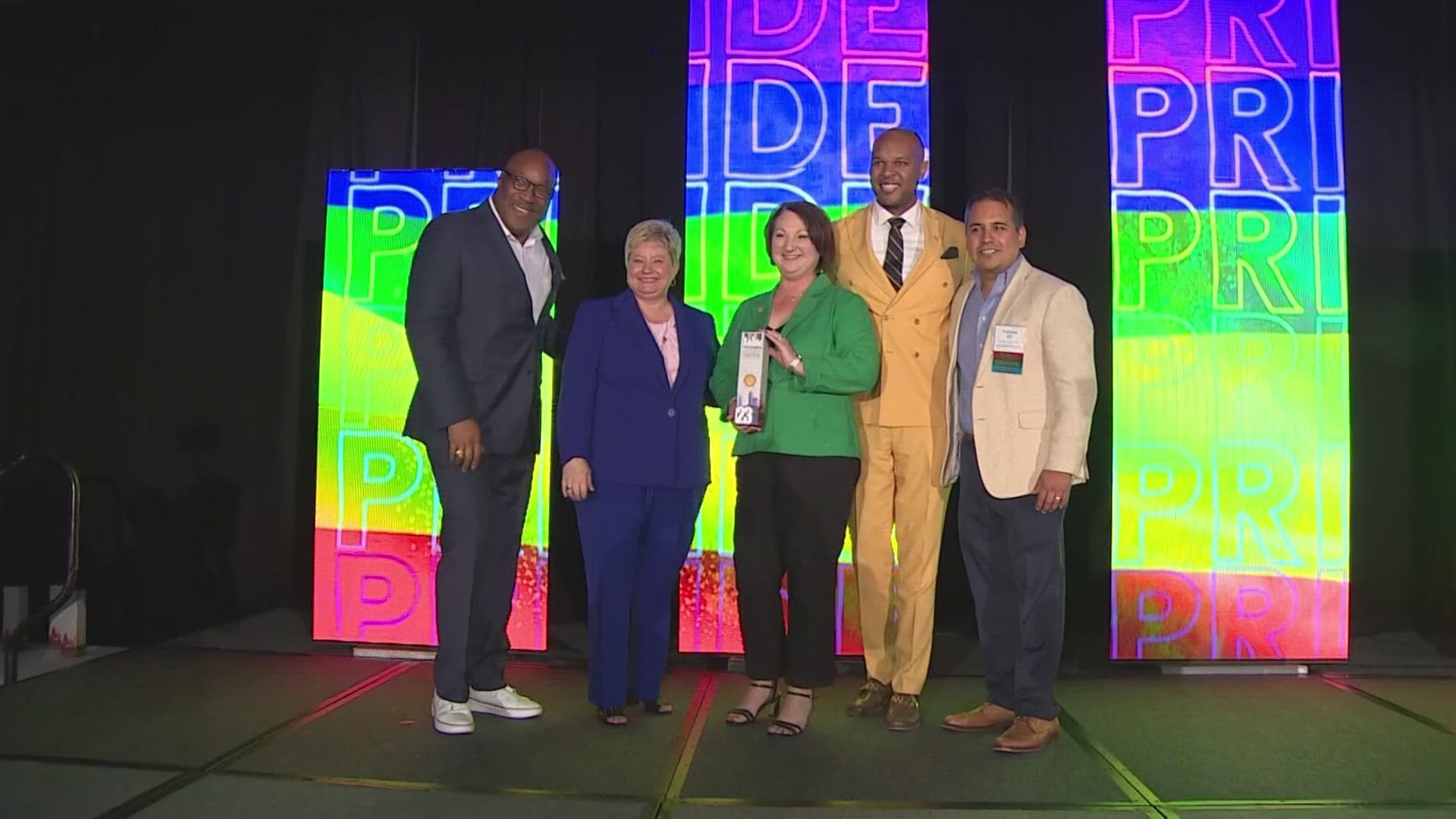 The event recognized the contributions of LGBTQ+ and allied businesses in the Houston area.