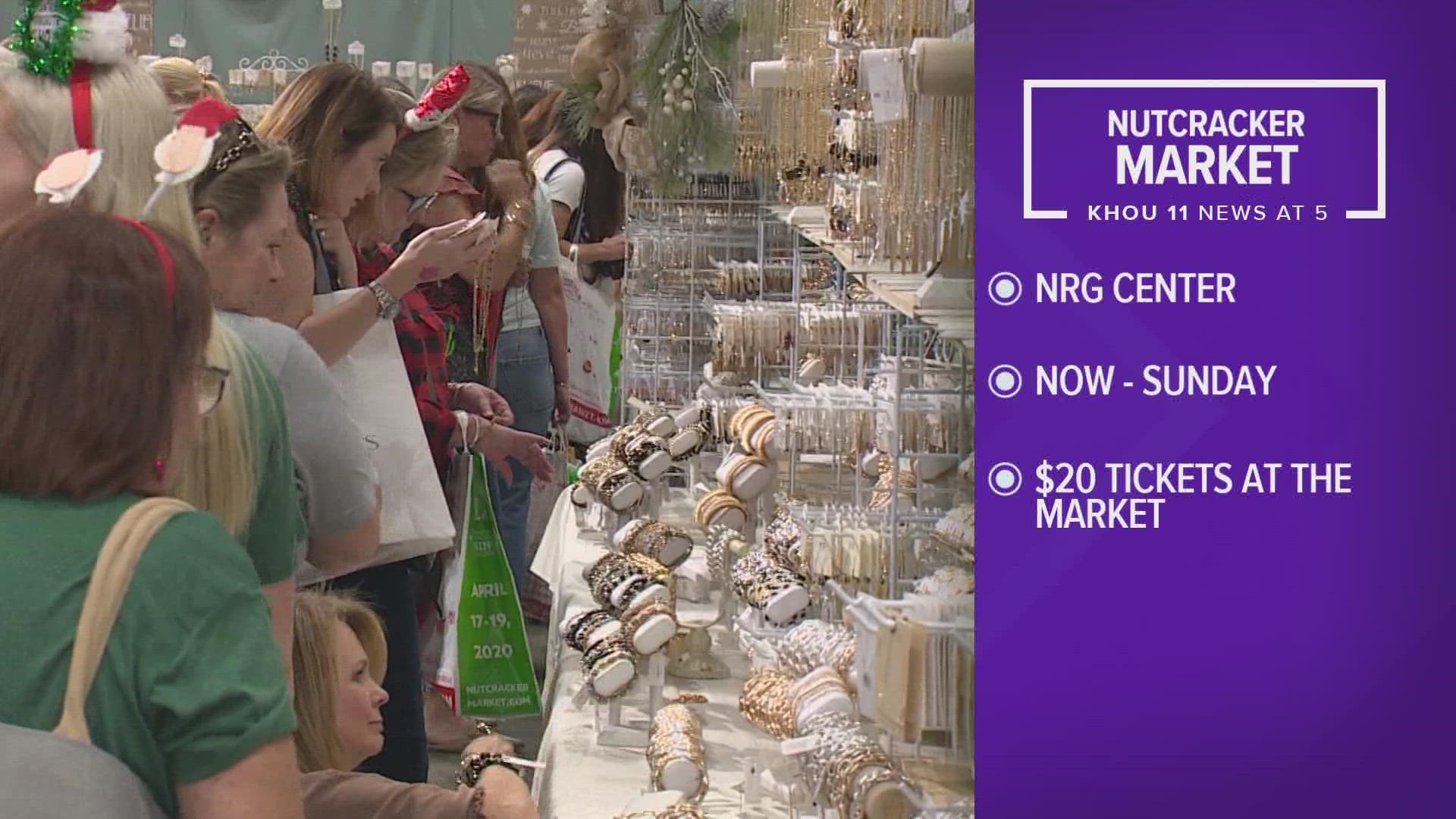 'The SuperBowl of Christmas stuff' Nutcracker Market opens just in