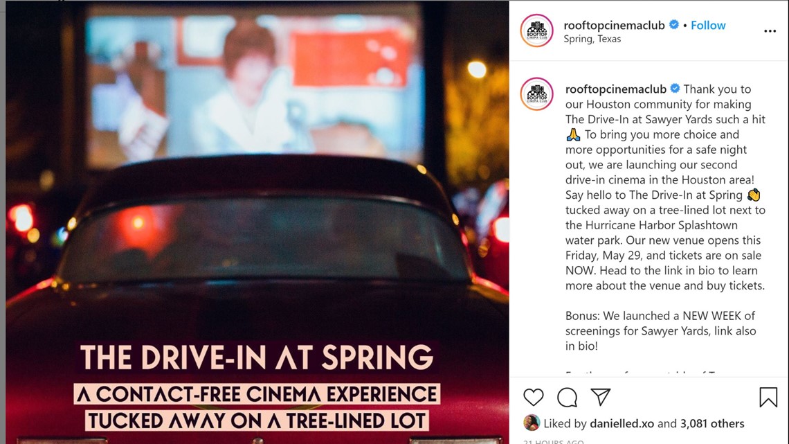The spring cinema