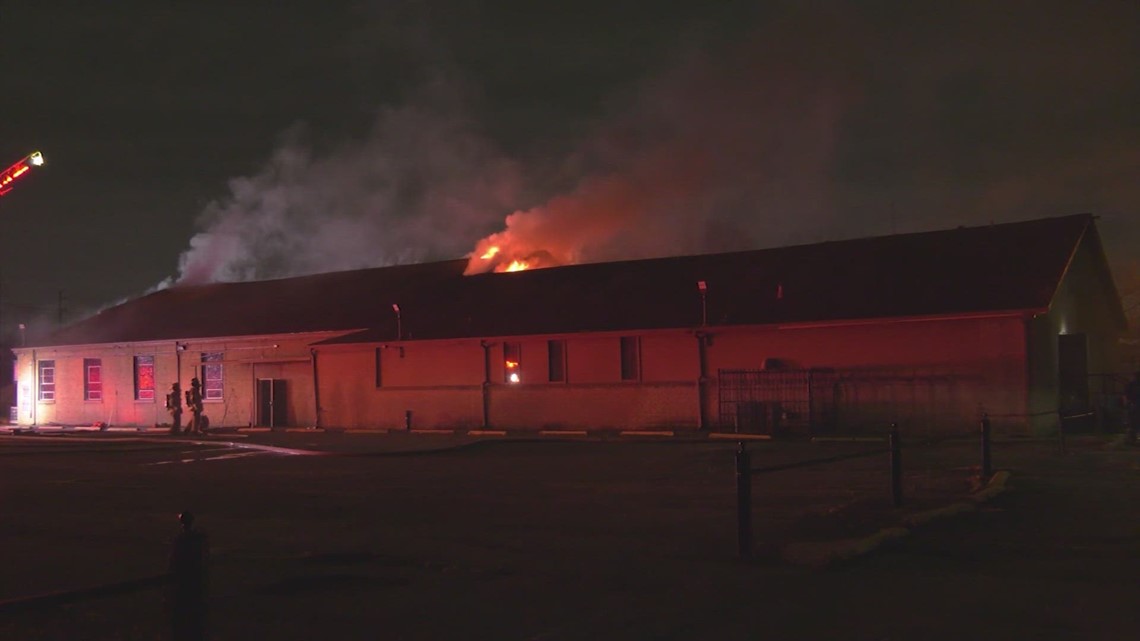 76-year-old church catches fire on Lydia Street | khou.com