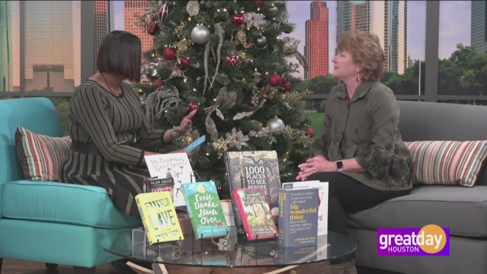 Valerie Koehler, the owner of Blue Willow Bookshop, stopped by Great Day Houston with her top book recommendations.