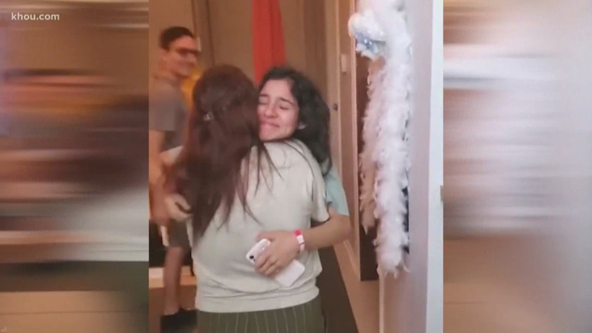A Houston teen whose prom was canceled due to the COVID-19 pandemic was gifted an amazing surprise by her family.