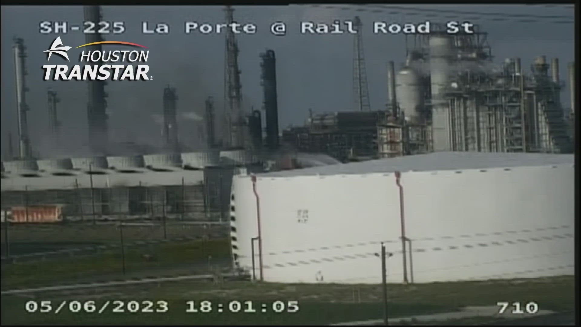 A fire at a Shell chemical plant in Deer Park reignited Saturday afternoon after being extinguished overnight.