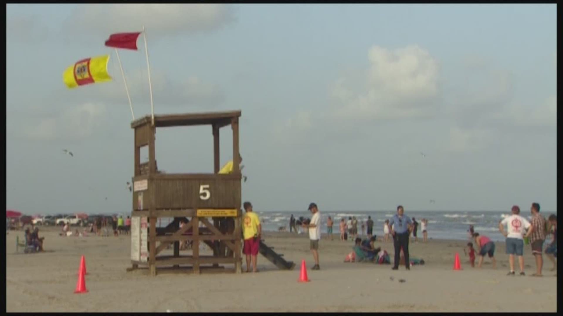 Beach Patrol called for 6 different rescues in Galveston