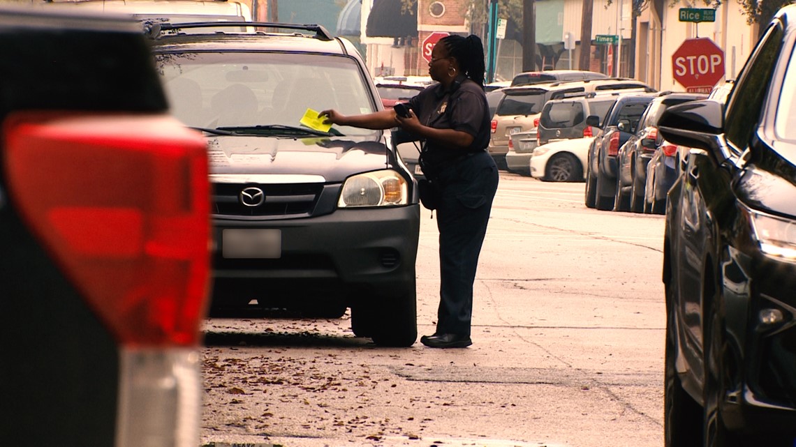 Parking ticket hot spots revealed