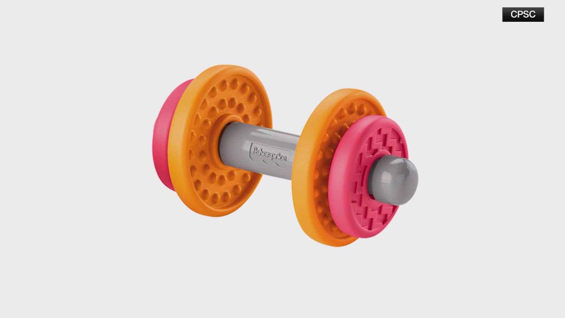 The company said parts of the dumbbell can come off, becoming a choking hazard.