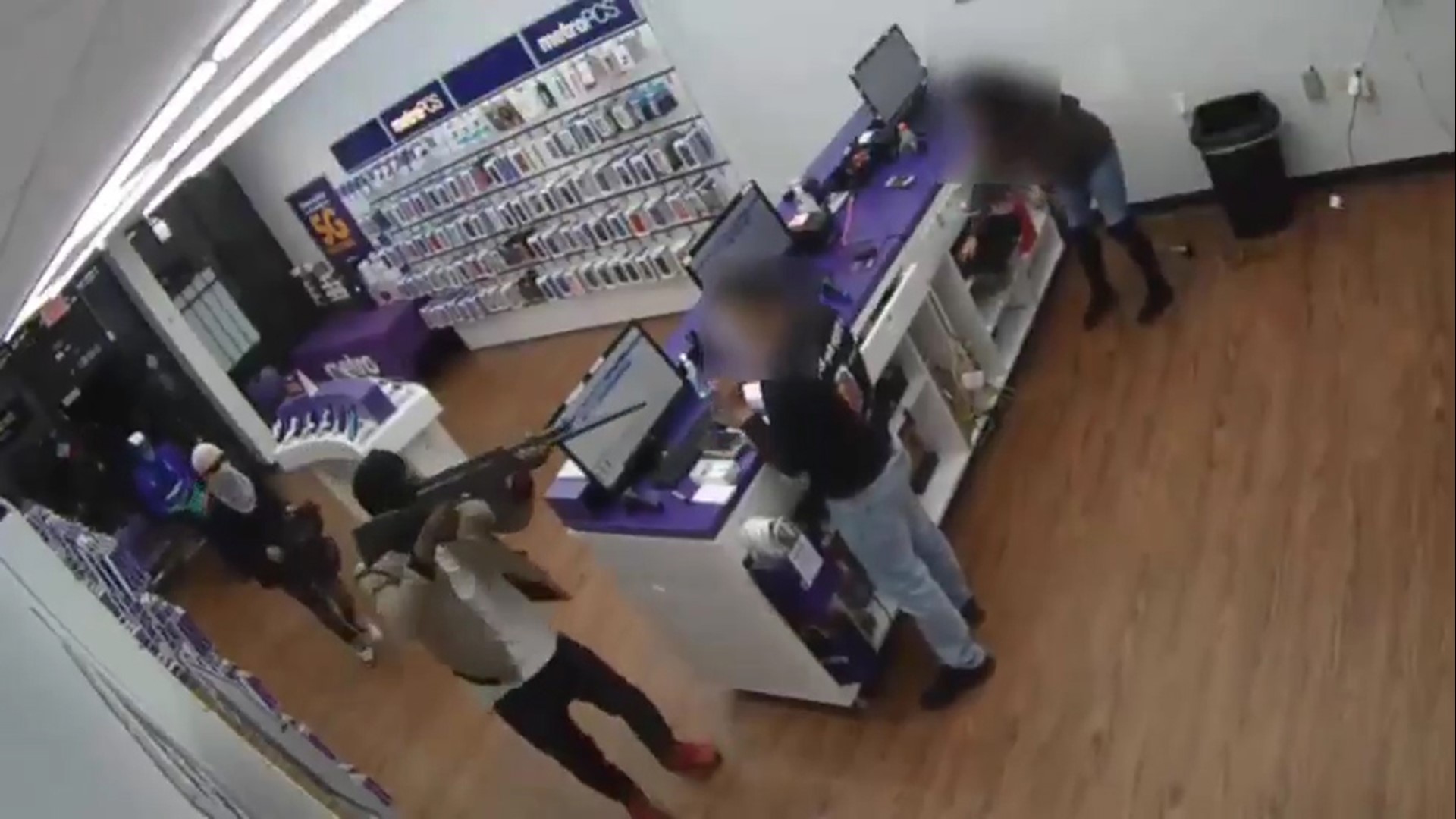 Police are asking for the public’s help in identifying the suspects responsible for a violent robbery of a cell phone store in north Houston last month.