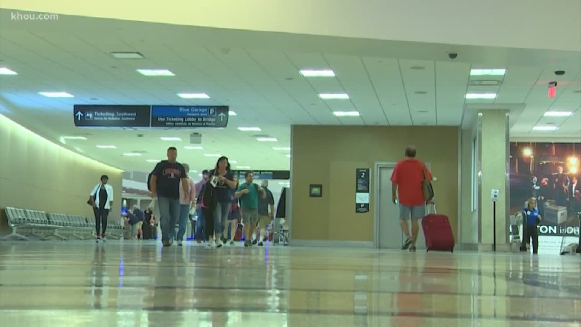 A new program designed to fight human trafficking is taking off at Houston airports.