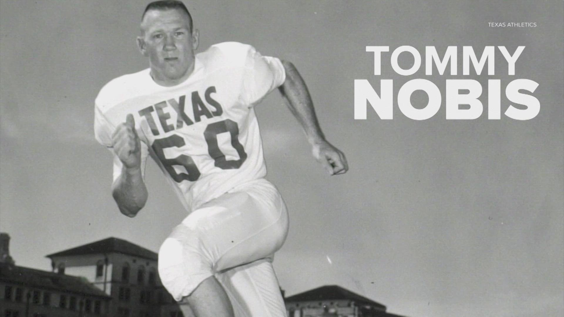 University of Texas linebacker Tommy Nobis was drafted by Atlanta in the NFL and Houston in the AFL. Houston astronaut Frank Borman tried to recruit him to Houston!