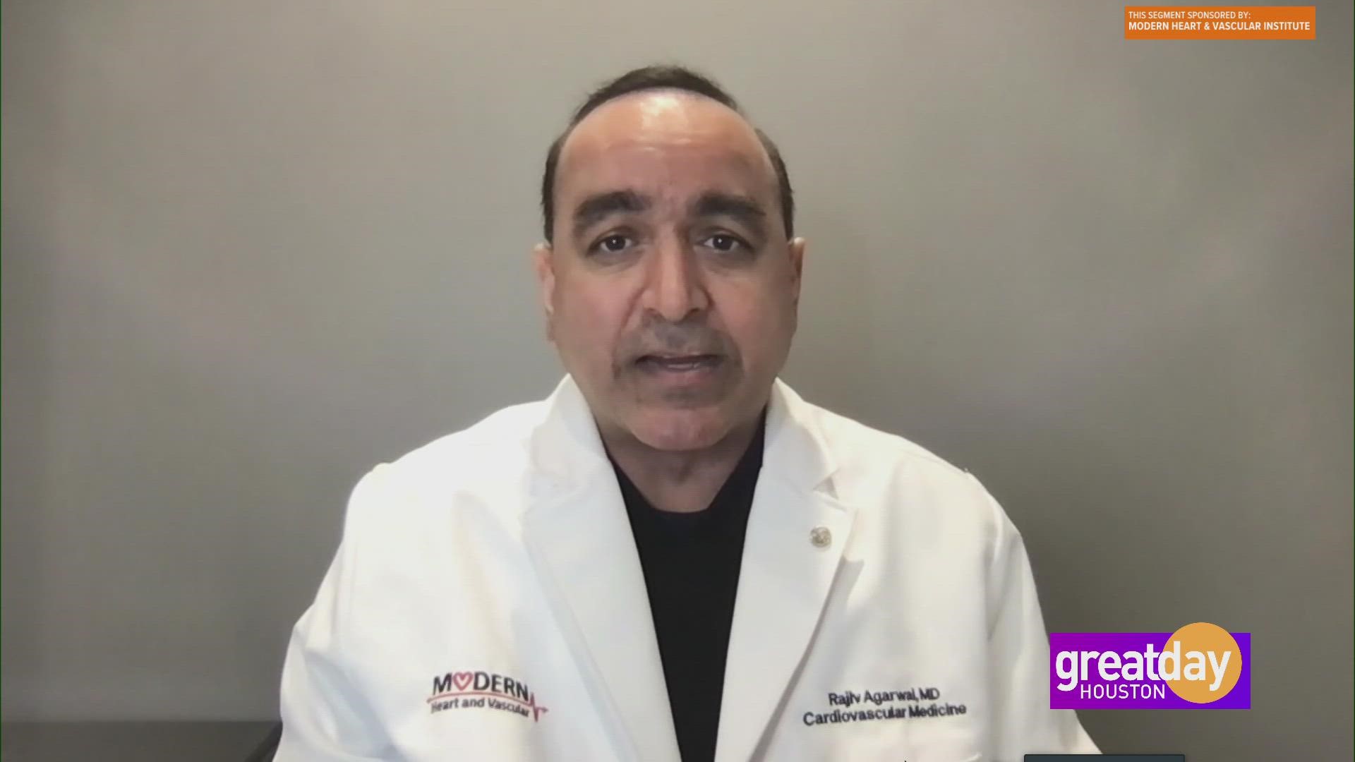Dr. Rajiv Agarwal with Modern Heart & Vascular discusses treating circulation problems before they become severe