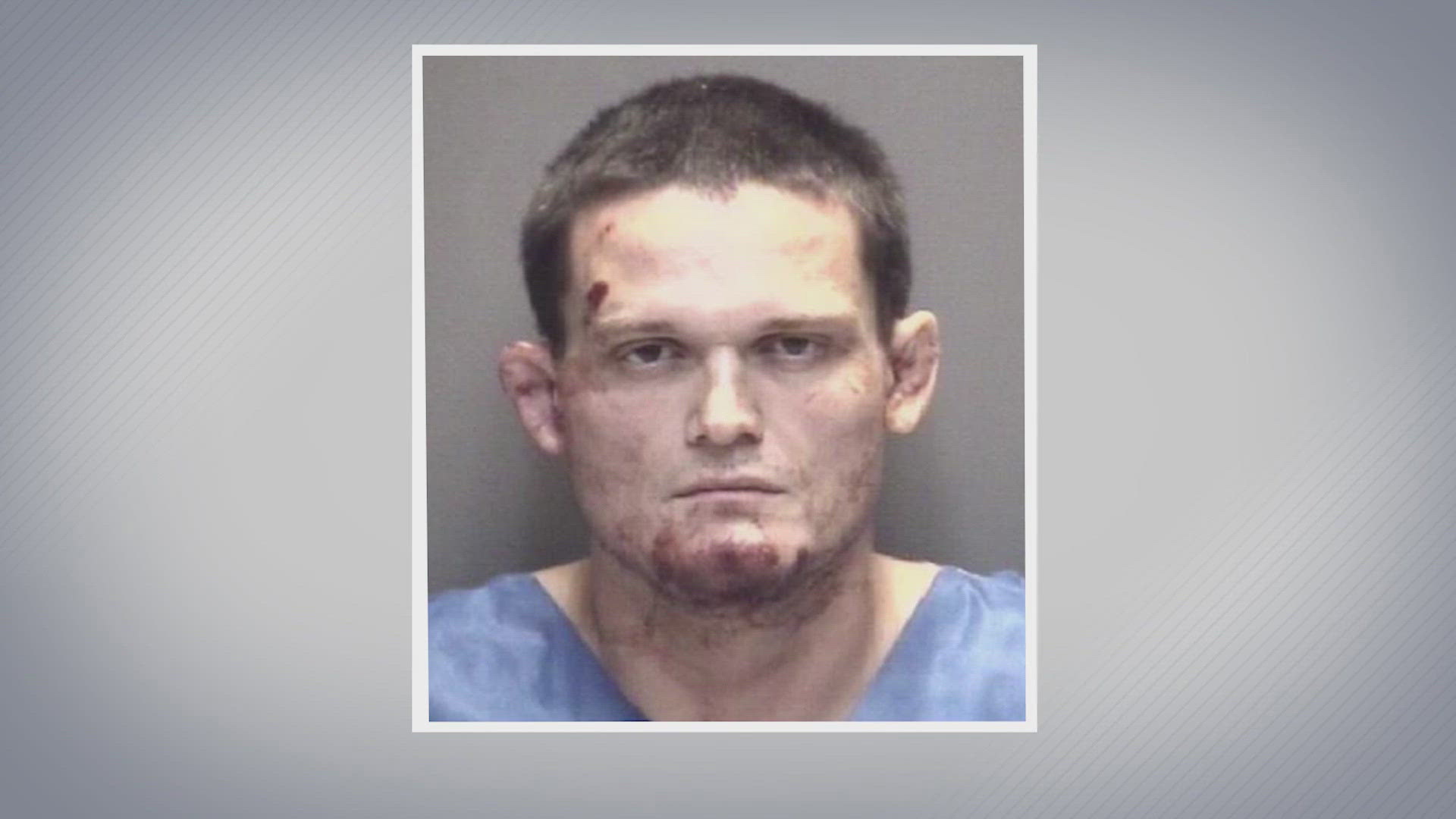 Jonathan Taylor is accused of killing his mother at her Texas City home on Wednesday.