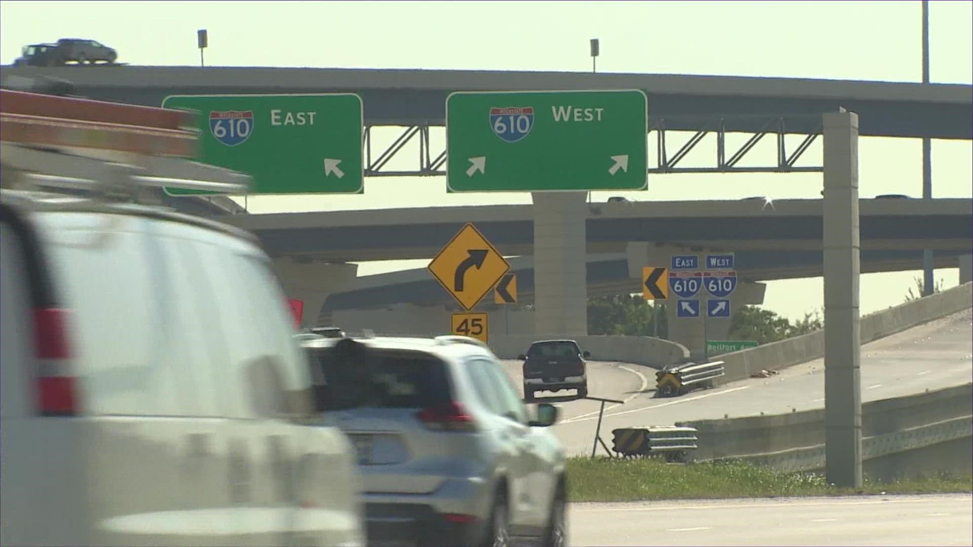 TxDOT said the work is necessary to complete and tie into the partially completed connector ramps already built as a part of the SH 288 Express Toll Lane project.