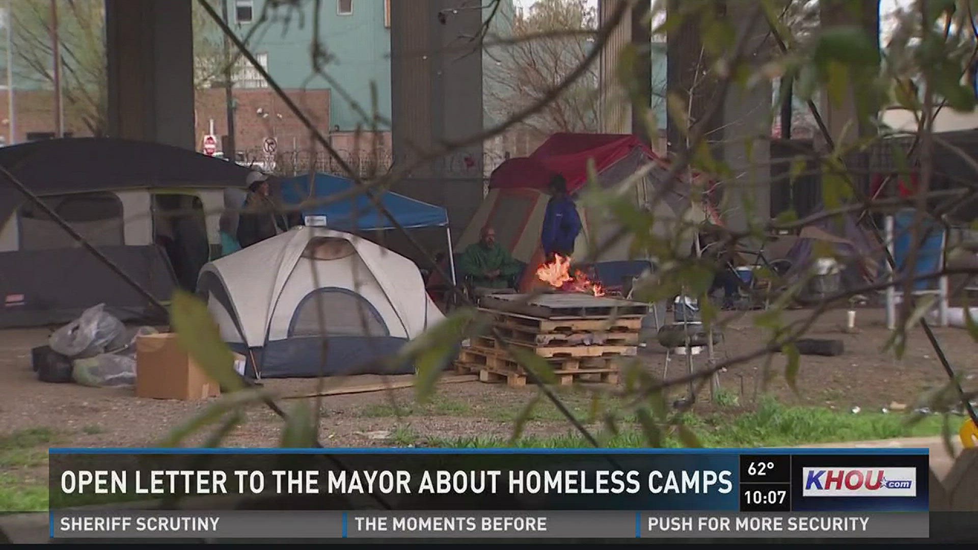 A Houston man, who is fed up with growing homeless encampments, has penned an open letter to Mayor Sylvester Turner.