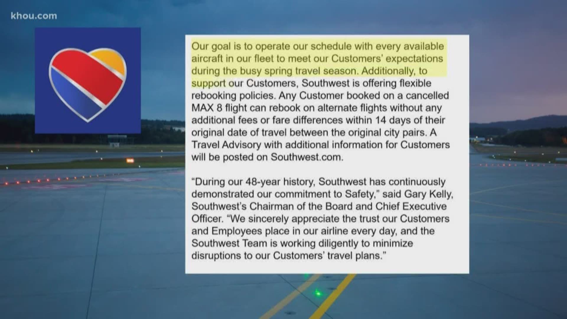 We answer KHOU 11 viewer questions after the FAA issued an emergency order to ground all Boeing 737 MAX planes.