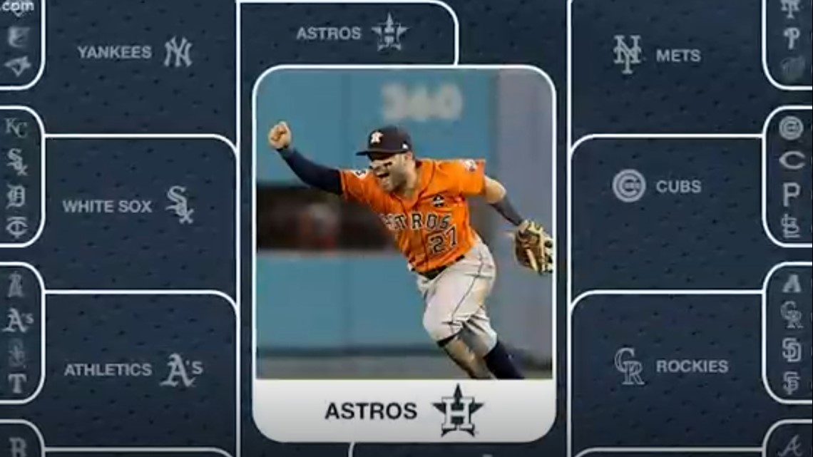 Astros have the best uniforms in baseball, Twitter vote says