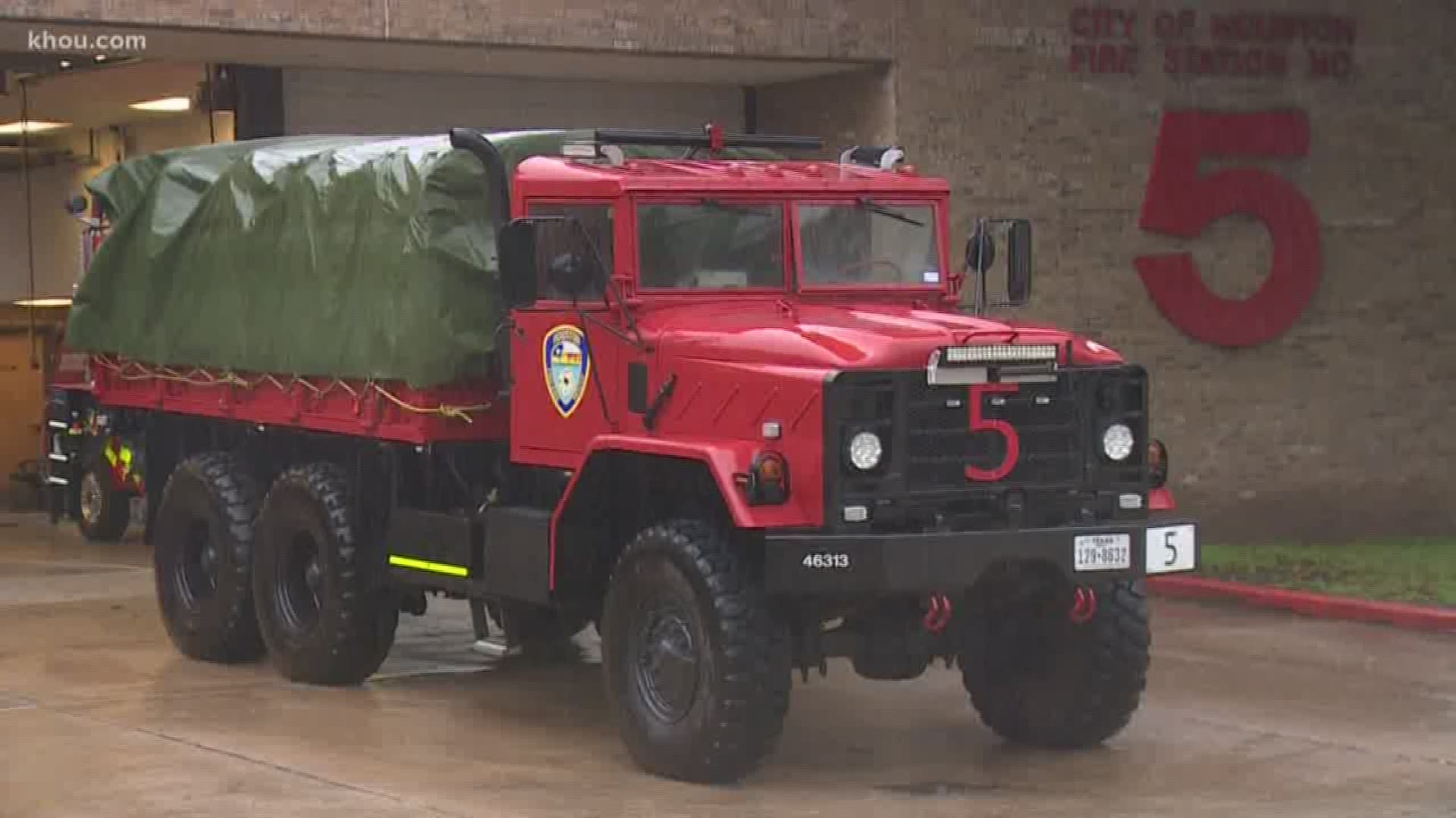 The Houston Fire Department has a new water rescue team. Their job is to assess flooding in each quadrant of the city and conduct community patrols.