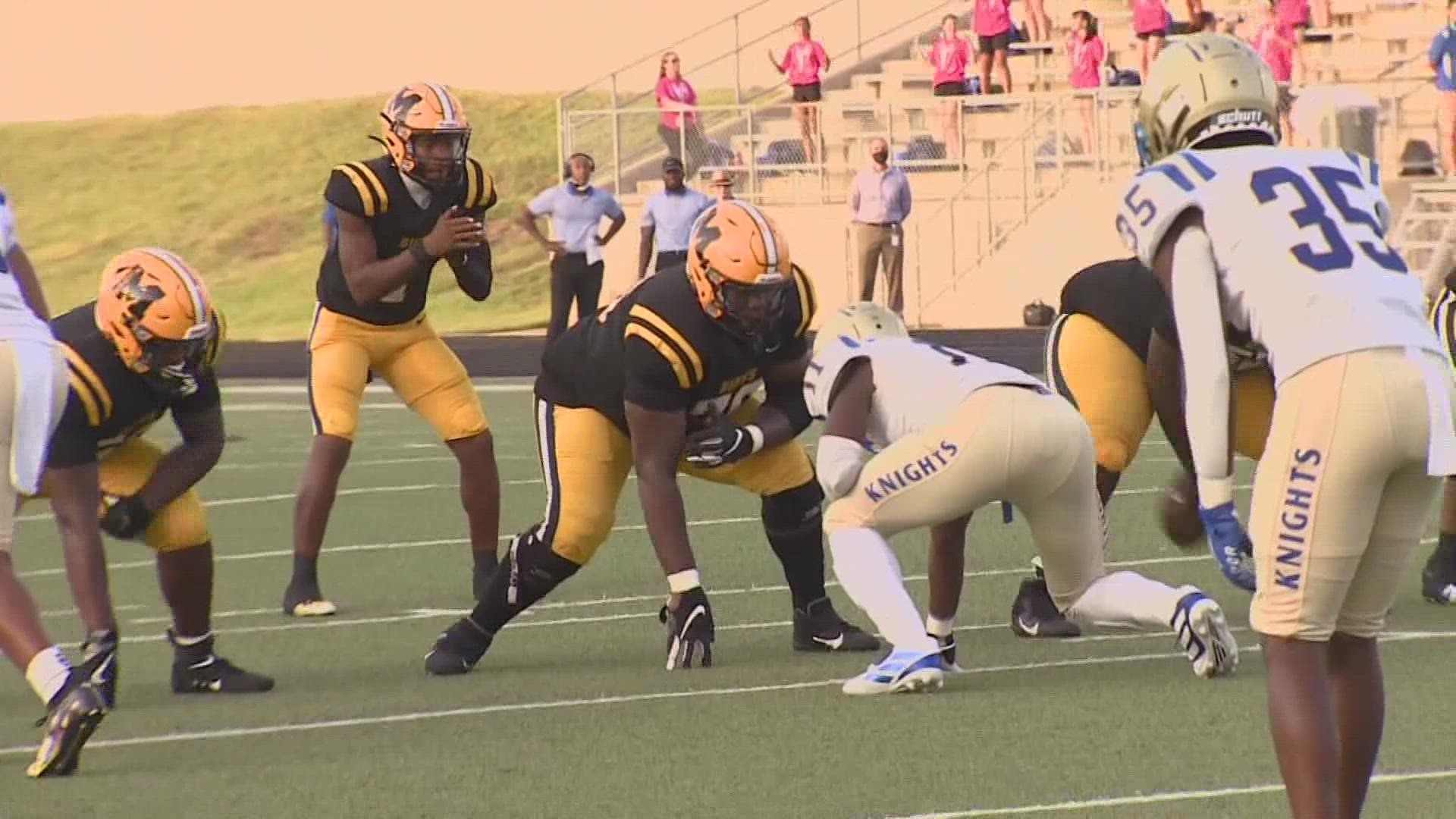 This is the first segment of 'The Program' featuring the Marshall Buffalos of Fort Bend ISD.