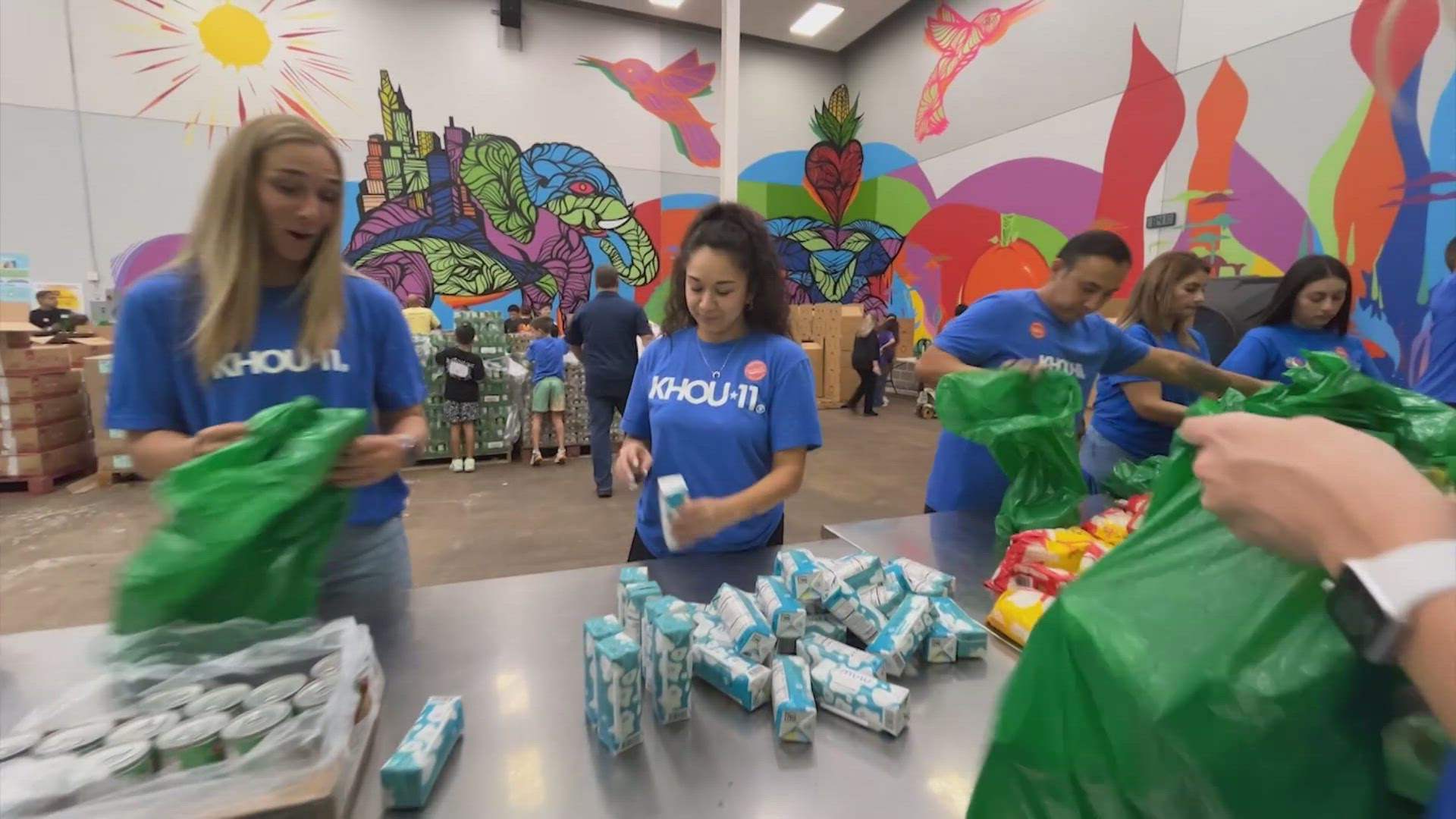 With the help of our generous KHOU 11 viewers and our amazing sponsors, including Mrs. Baird's, we had raised over $50,000 by 6 p.m.