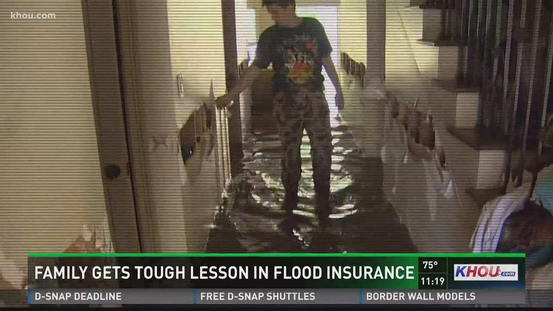 One Houston family's flood insurance premium went from $475 nearly $2,600 a year.
