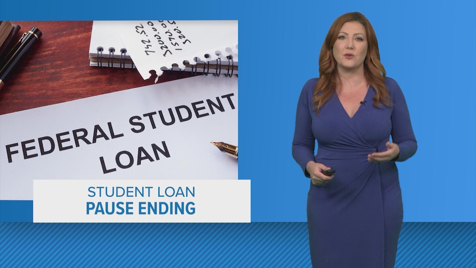 Student loan payments are expected to resume on August 31 after the government paused federal loan payments during the pandemic.