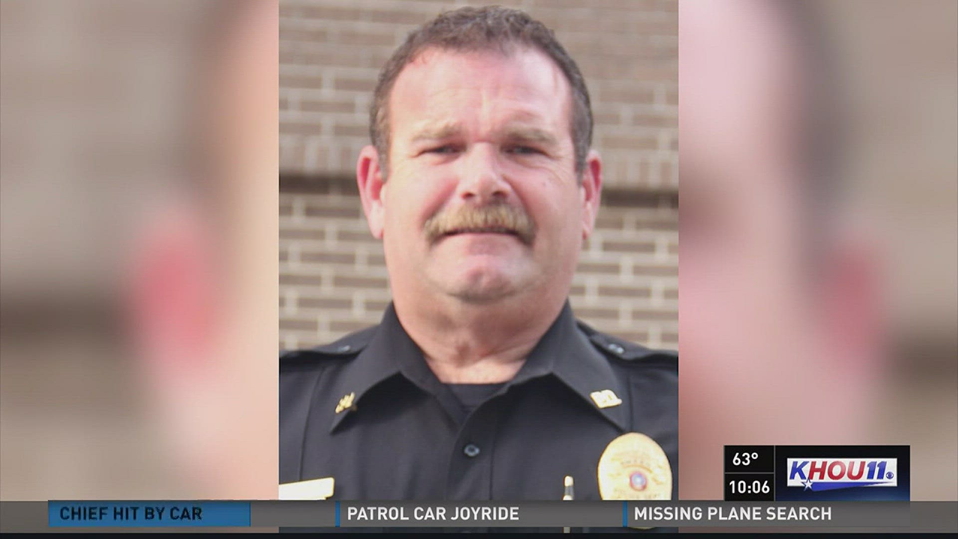 Sweeny police chief recovering after crash