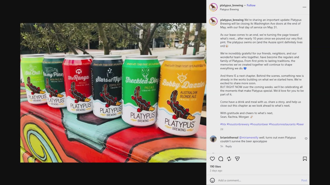 Platypus Brewing said while they're closing their Washington Avenue location, they've got something else in the works.
