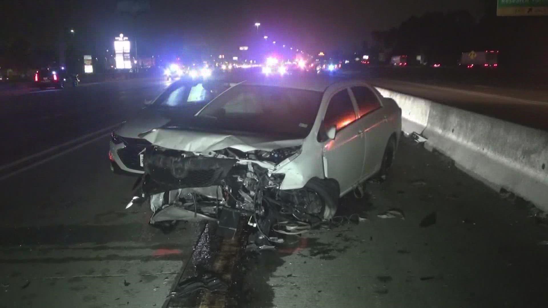 The North Freeway is back open in both directions at State Highway 242 in Montgomery County following a series of events that led up to a deadly multi-vehicle crash.