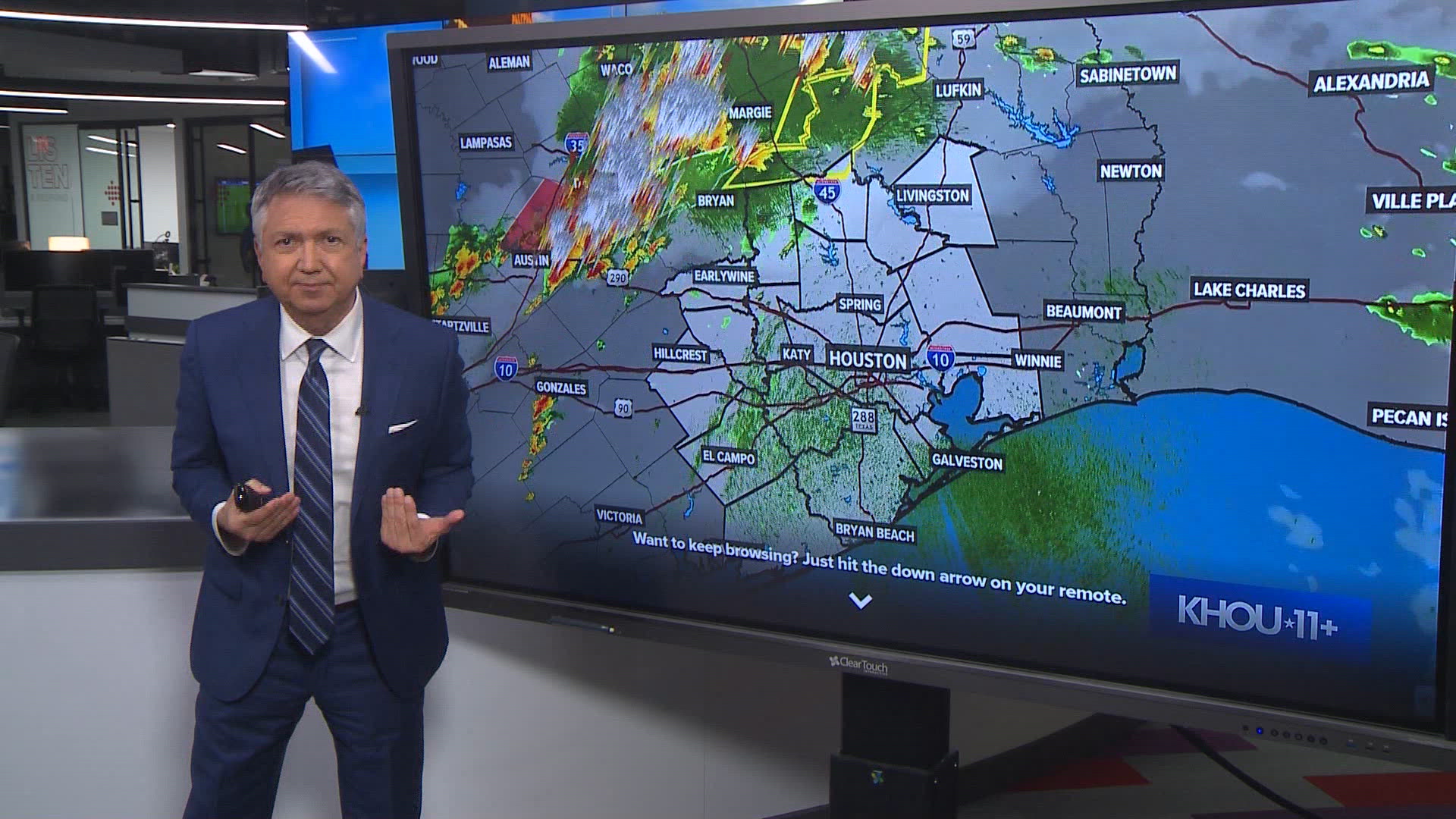 We've got you covered, Houston. Anchor Ron Treviño shows you how to stay up to date on KHOU 11+.