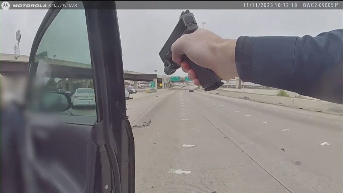 Newly Released Body Cam Video Shows Deadly Shootout On Southwest Freeway