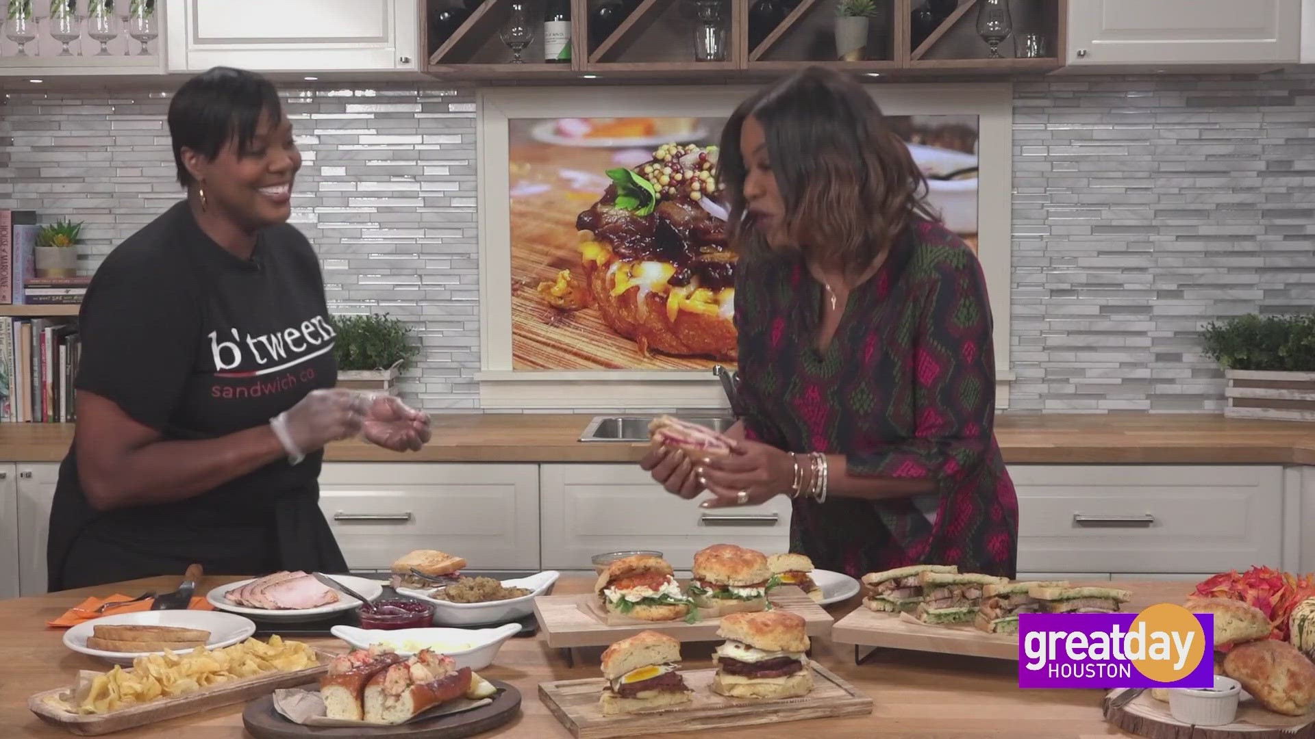 Chef Michelle Wallace, AKA the "Queen of Sandwiches", shares her story of sandwich success.