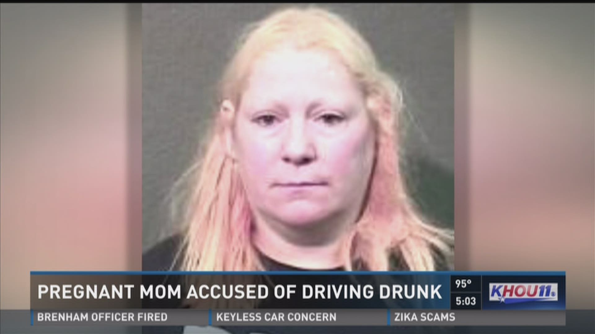 Pregnant mom accused of drunk driving