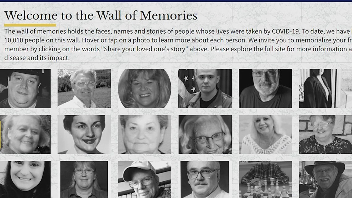 Dinding memori digital menghormati orang-orang terkasih yang meninggal karena COVID-19