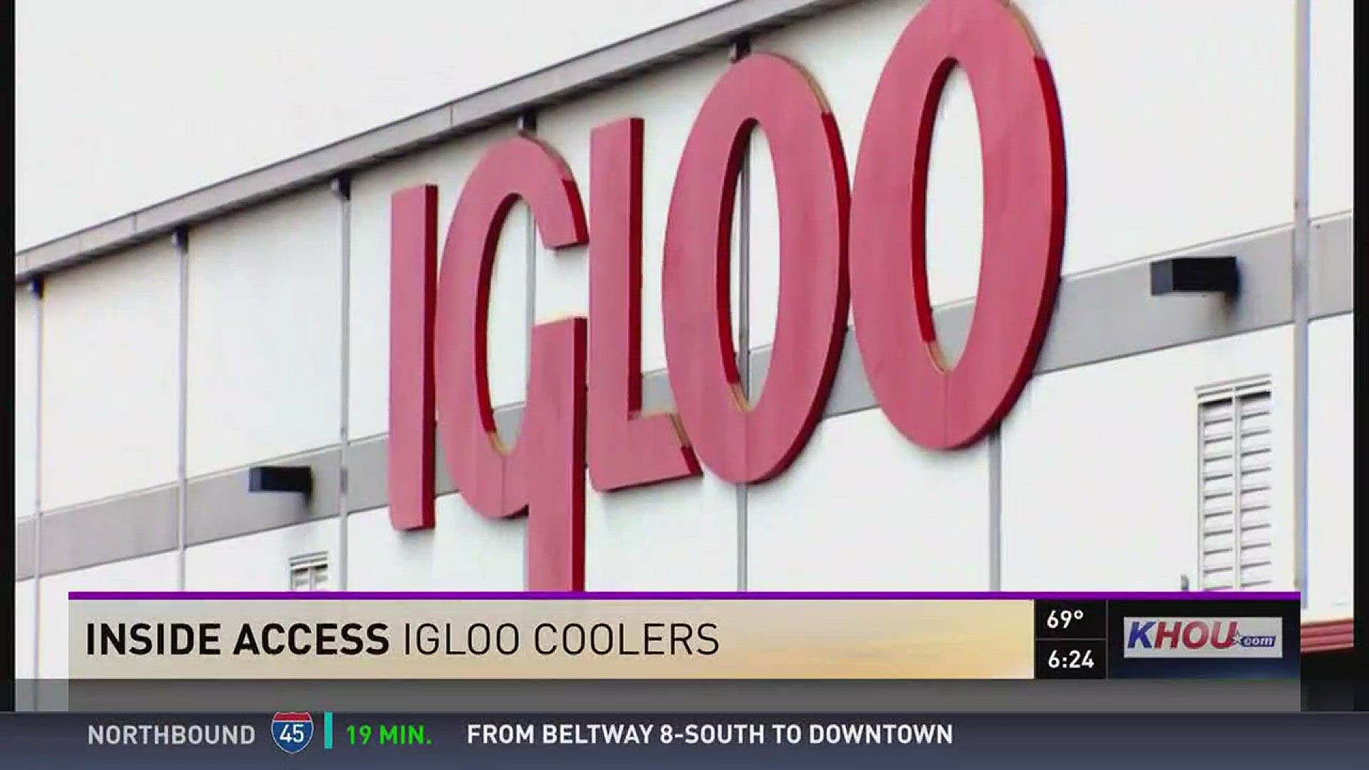 We're getting Inside Access to the Igloo plant in Katy. It's where every Igloo cooler in the world is made!