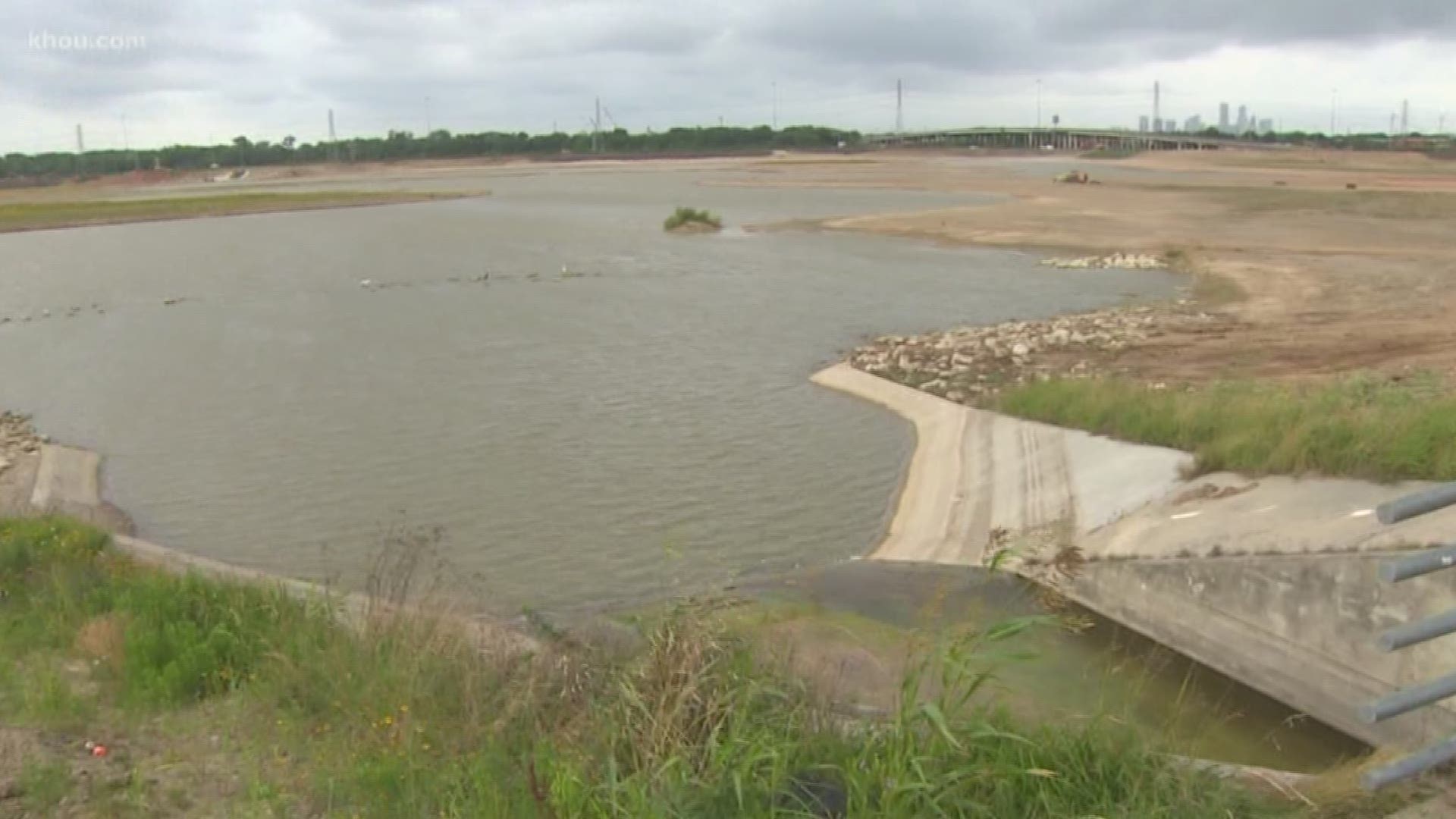 Just days away from the start of hurricane season, Harris County is wanting you to know they are doing everything they can to help Houston become more resilient when it comes to flooding. That includes the construction of a brand new detention pond.