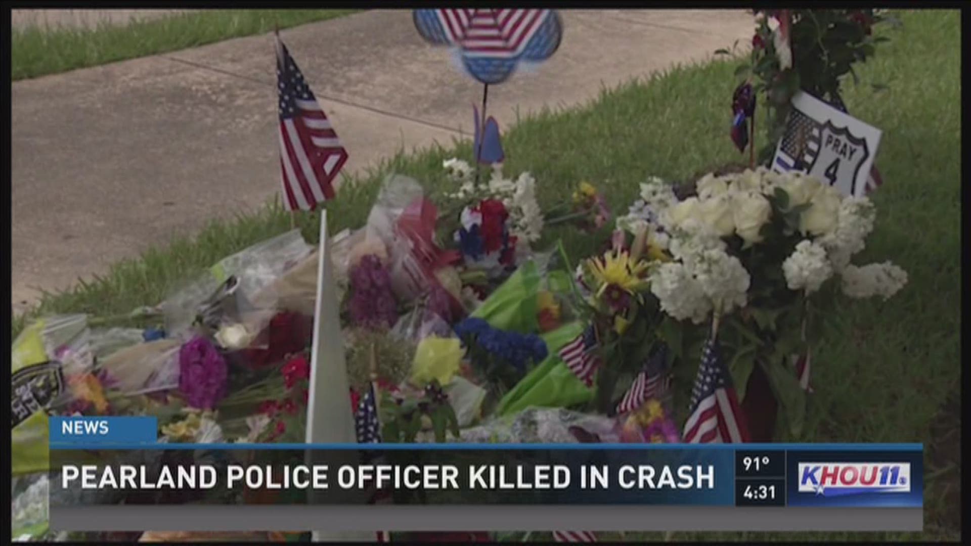 Woman charged with intoxication manslaughter in Pearland officer's ...