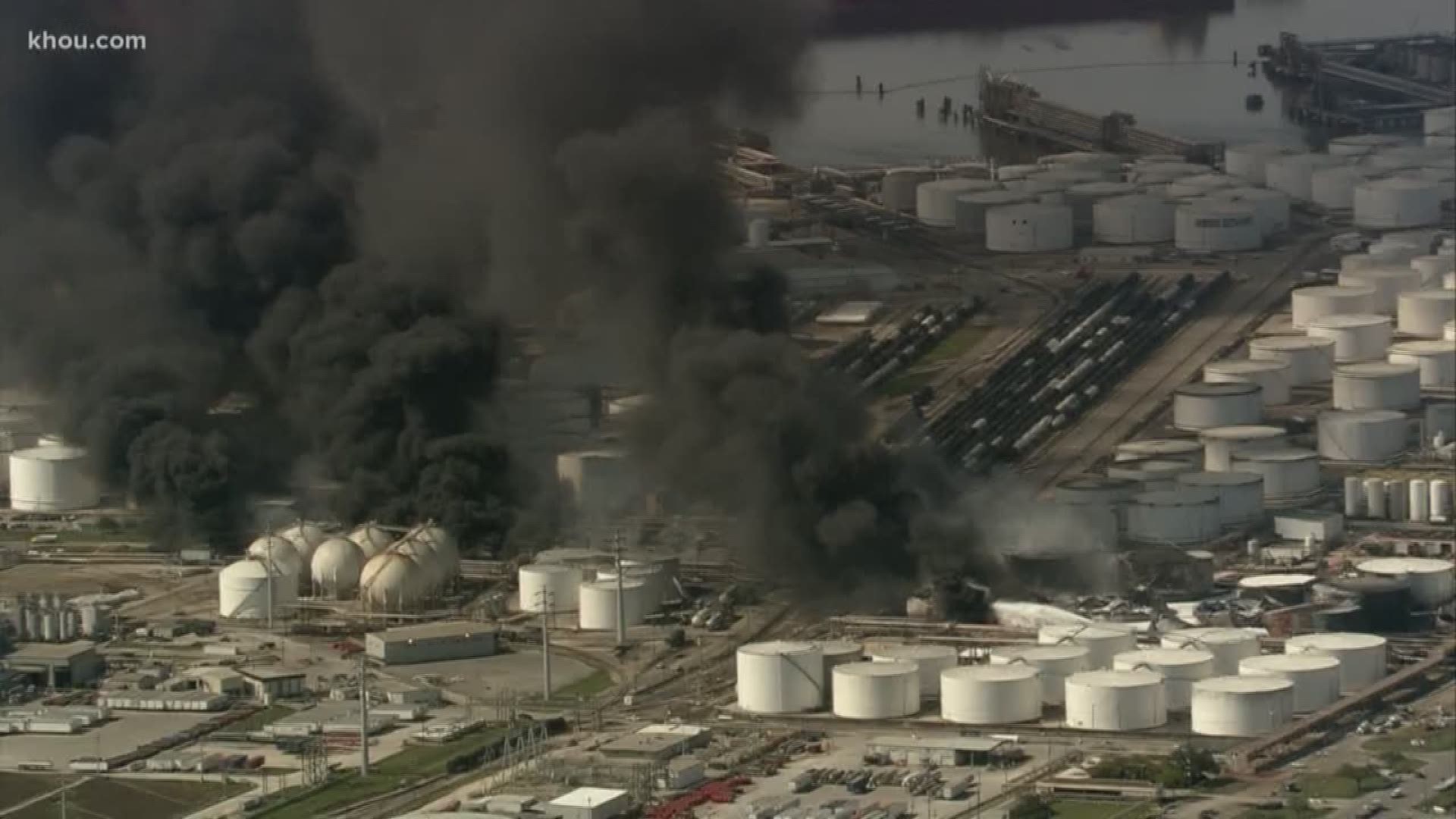 People in Deer Park are wondering what happens next. Gov. Greg Abbott tweeted Friday "polluters will be punished." The state of Texas is suing the International Terminals Company where the fire started.