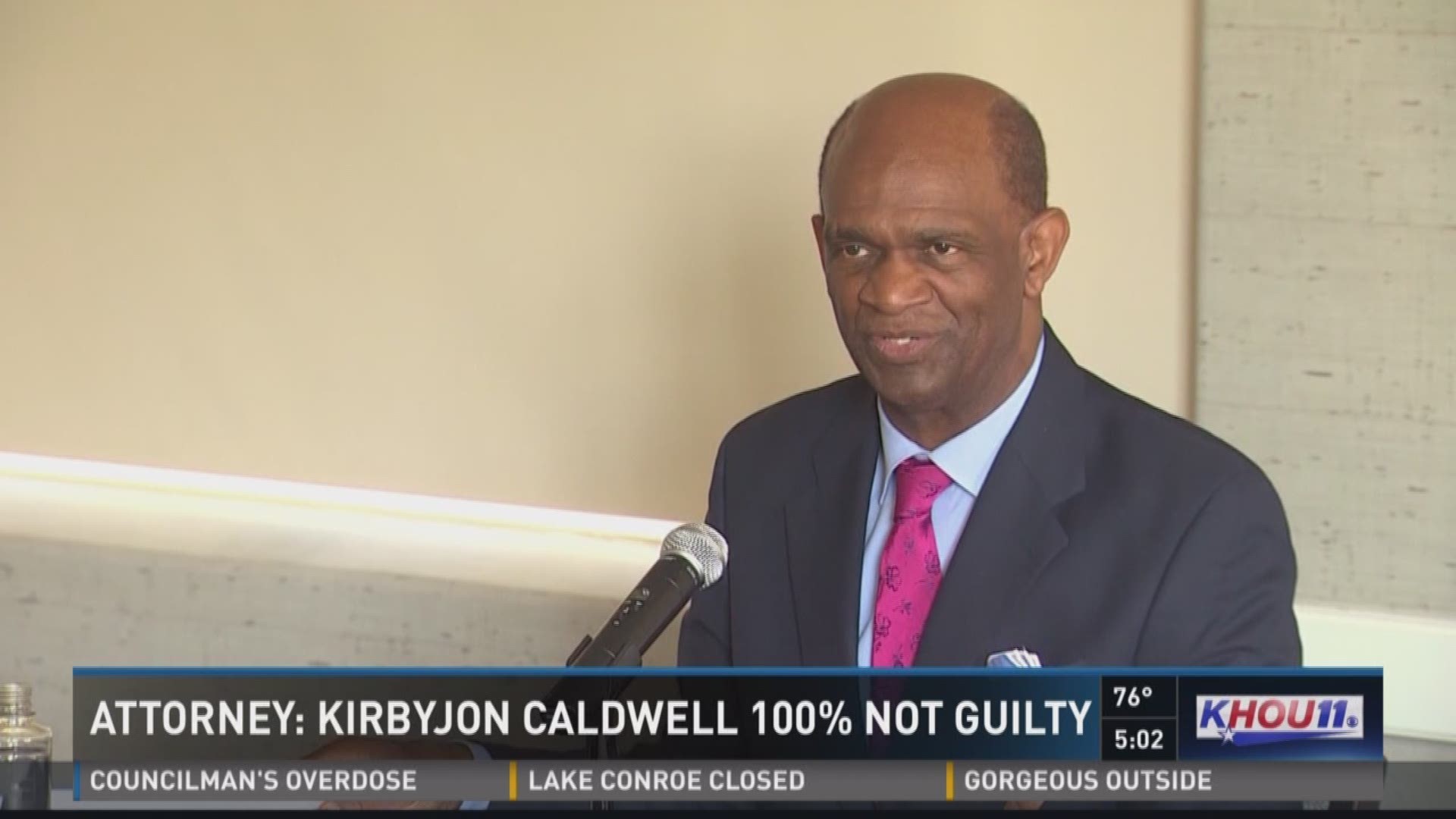 Prominent Houston pastor Kirbyjon H. Caldwell and his attorney responded Friday to accusations that he and a Louisiana financial planner defrauded investors of more than $1 million.