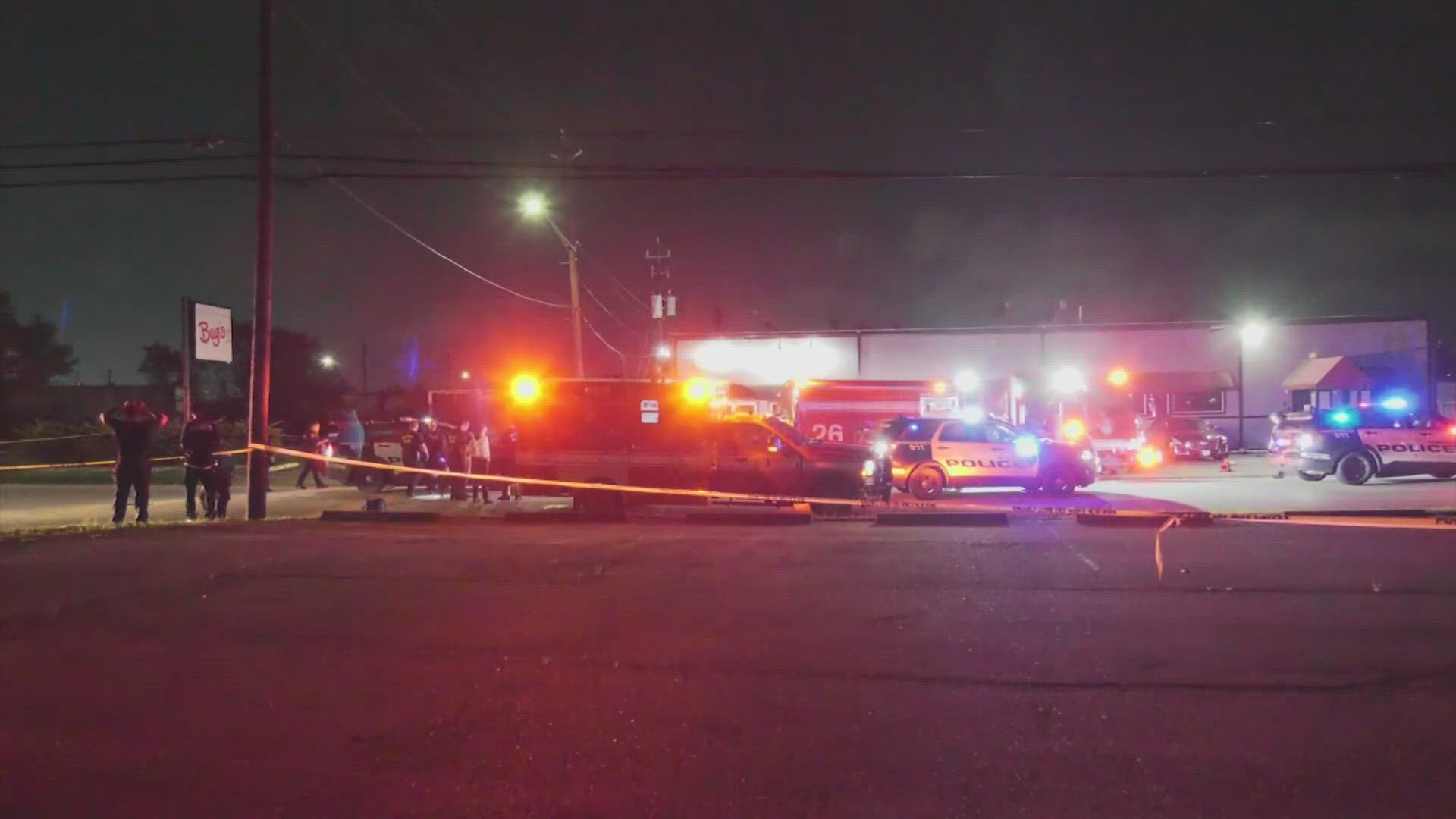 Witnesses say up to two gunmen fired into a large crowd from a passing car. One of those killed was Paul "Junebug" Stevens, friends and family say.
